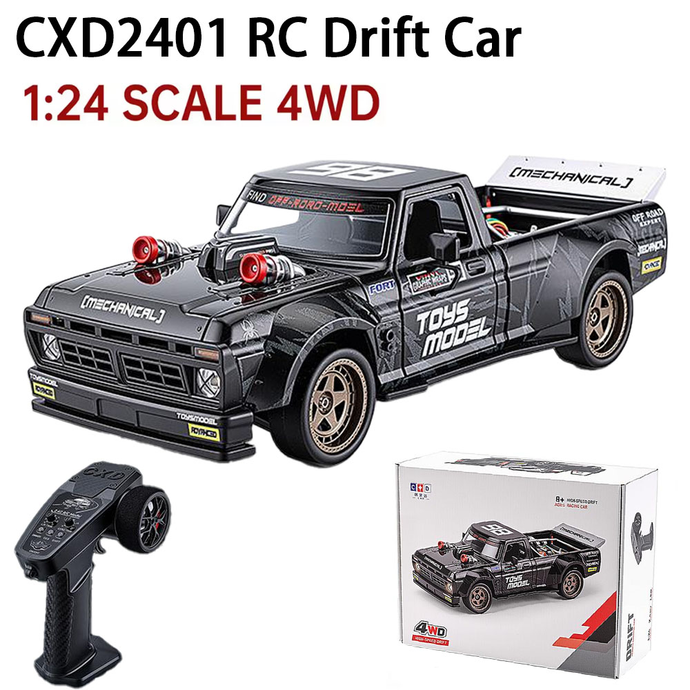 Rc Drift Car 1 24 Scale 4Wd - CXD2401 1/24 RC Driftauto 2.4Ghz Ingebouwde