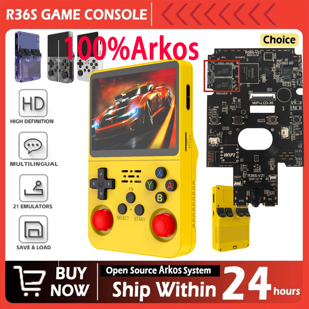 R36S Nieuwe 100% Arkos System  - Retro Handheld Game Console R36S recensie en prijs