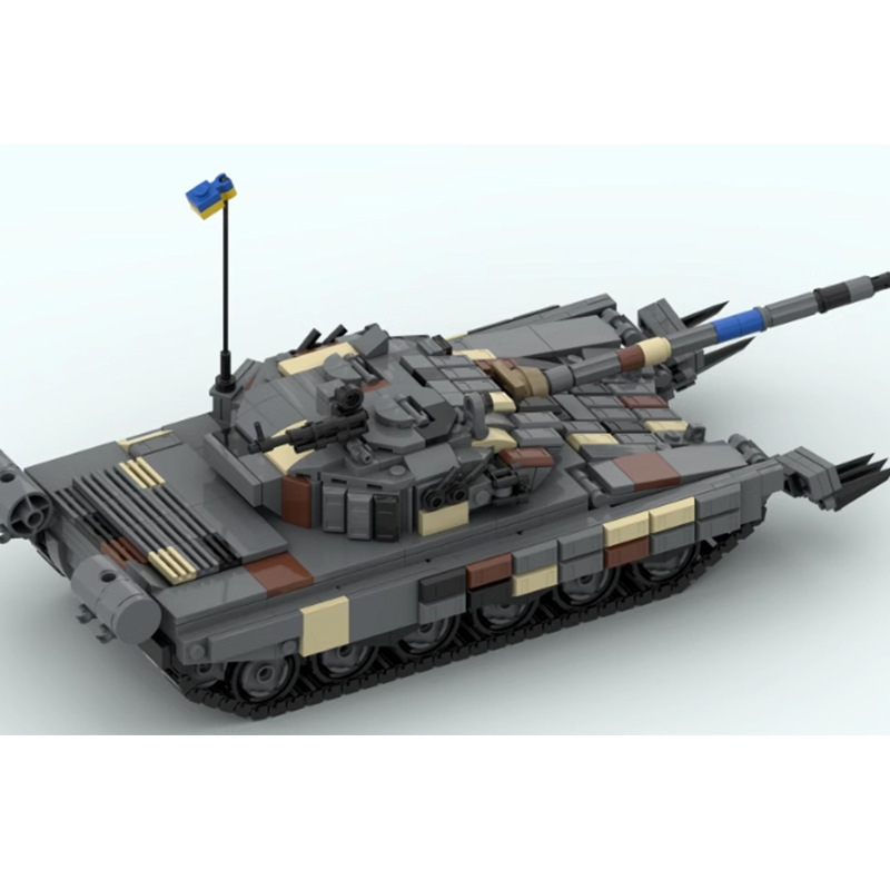 T-72AV Main Battle Tank-blokke - Lego Compatible Military Tank recensie en prijs