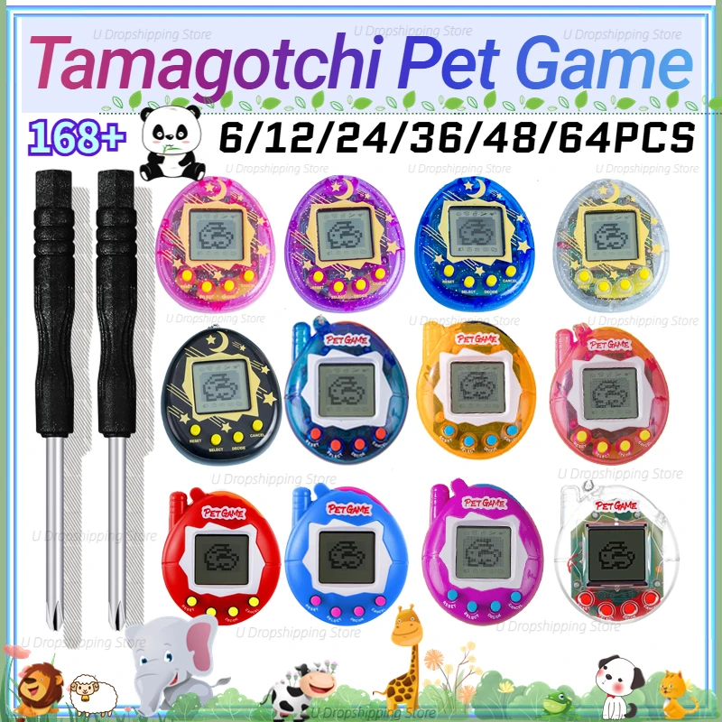 64-6PCS Virtuele Huisdier Sleu - Tamagotchi Electronic Pet Virtual recensie en prijs