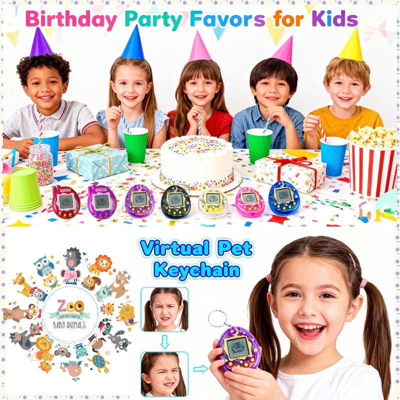 64-6PCS Virtuele Huisdier Sleu - Tamagotchi Electronic Pet Virtual recensie en prijs