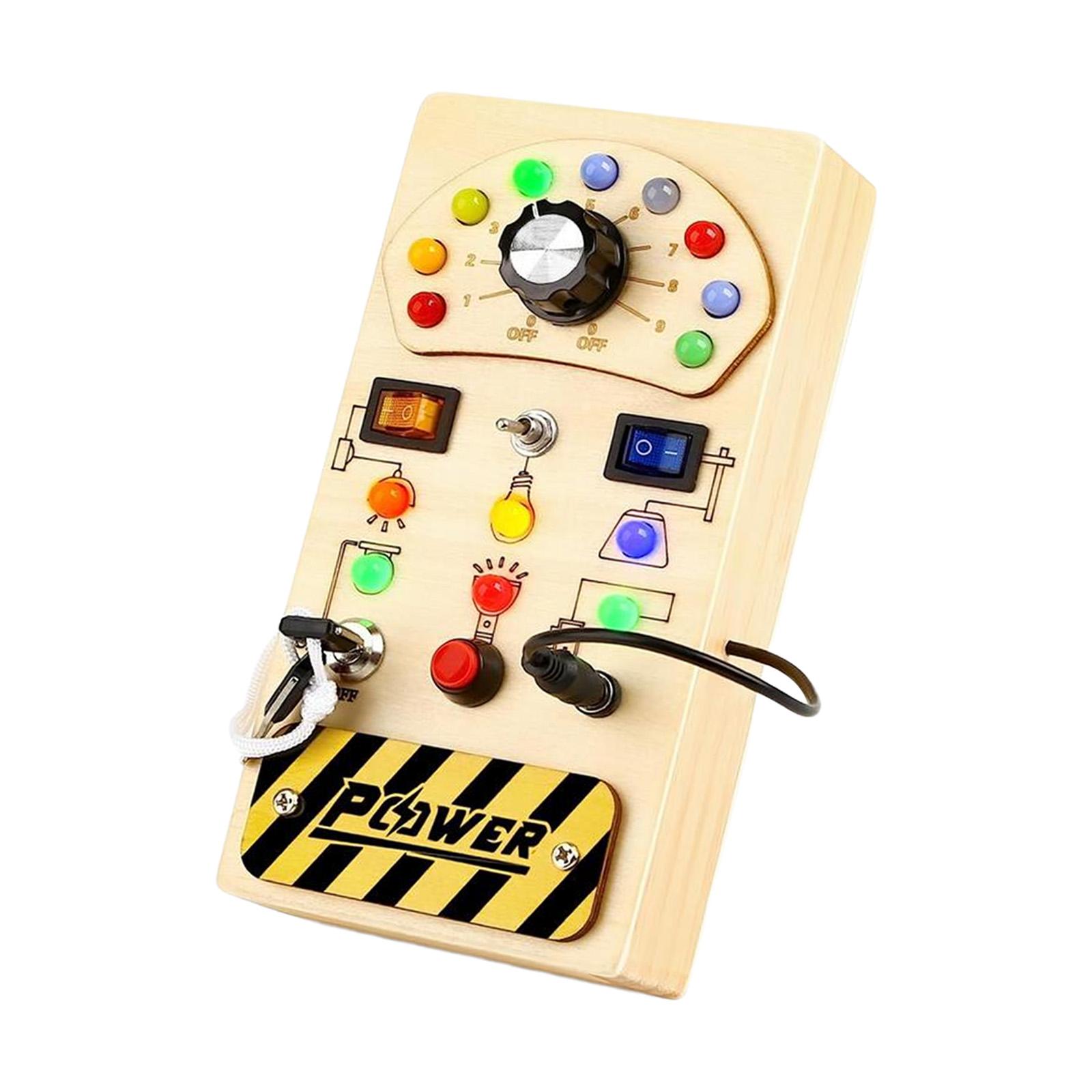 Montessori houten activiteiten - Montessori Wooden Busy Board Toddler recensie en prijs